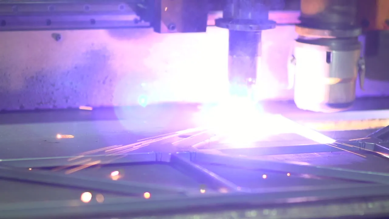FPB 1800 plate processor plasma cutting
